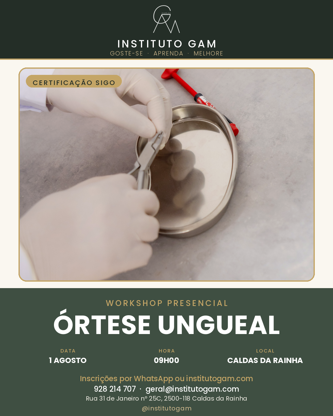 Órtese Ungueal com Fio de Aço