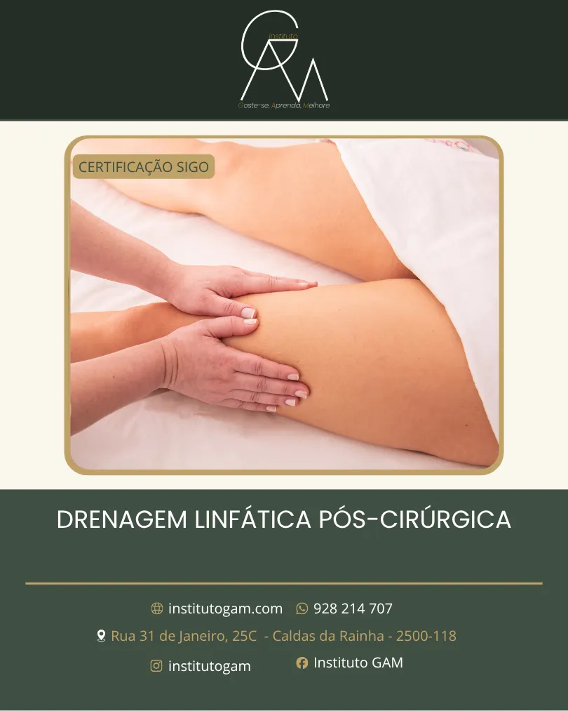 Formação em drenagem linfática pós-cirurgica